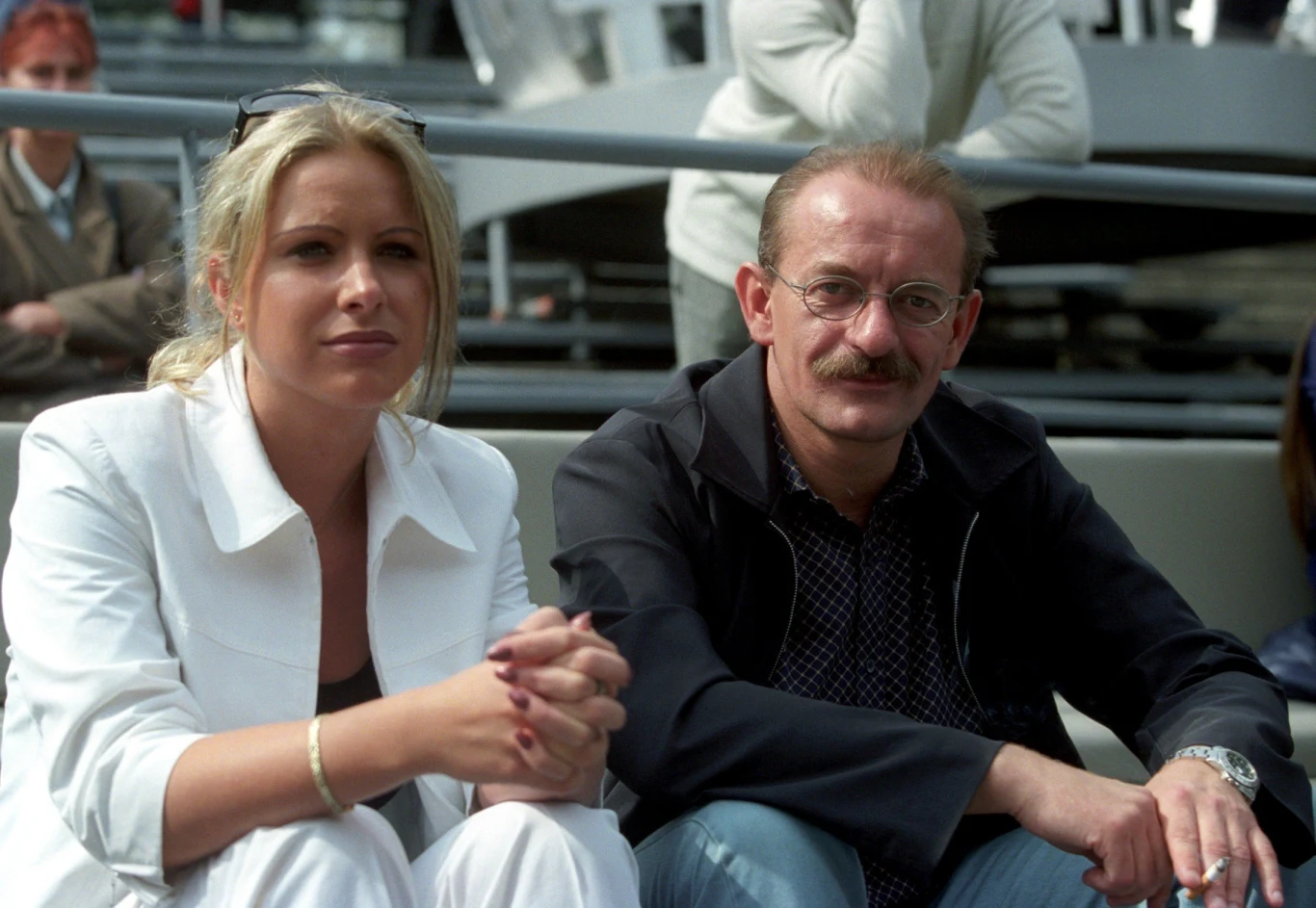 Marcin Daniec z żoną