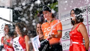 Marianne Vos na podium