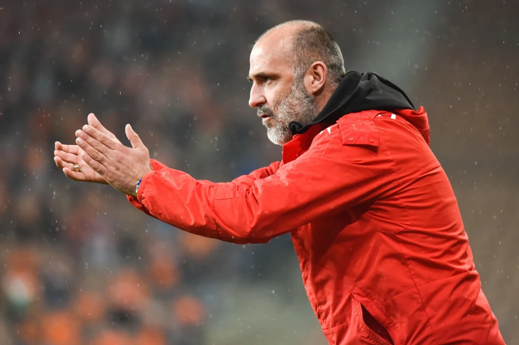 Michał Probierz, trener Cracovii Michał Probierz, trener Cracovii