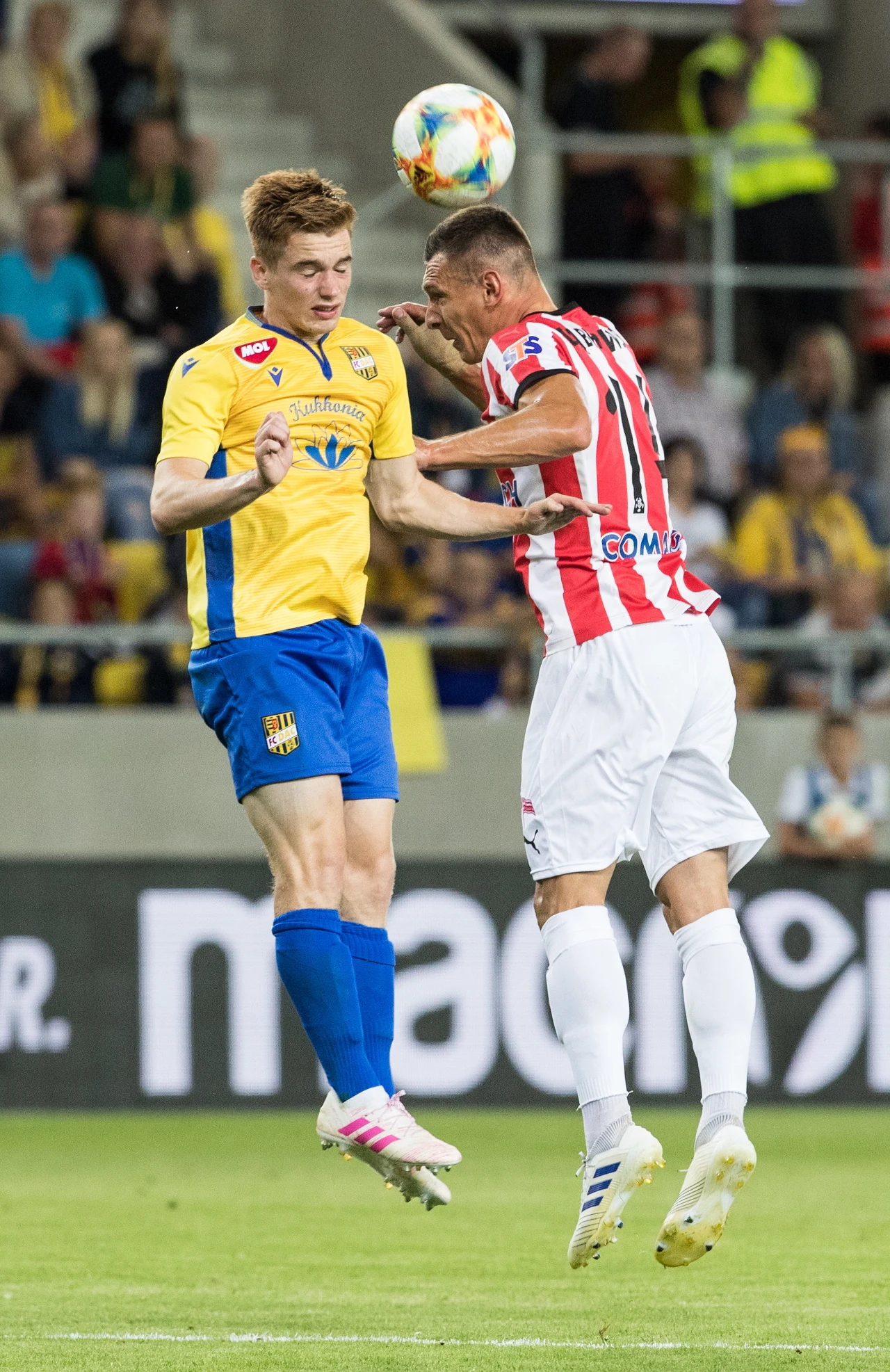 Connor Ronan (z lewej) i Damian Dąbrowski 