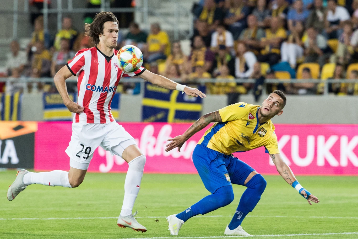 Bojan Czeczarić ( z lewej) i Kristian Kosztrna