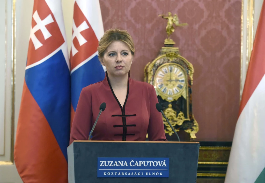 Prezydent Słowacji Zuzana Czaputova Prezydent Słowacji Zuzana Czaputova