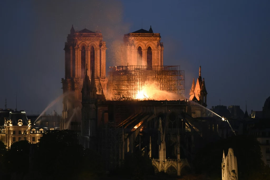 Pożar katedry Notre Dame, 15.04.19