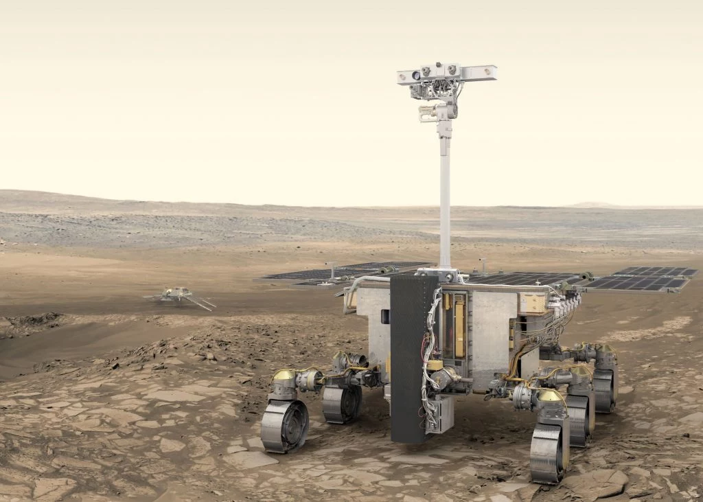 Łazik ExoMars Fot.: ESA/ATG medialab