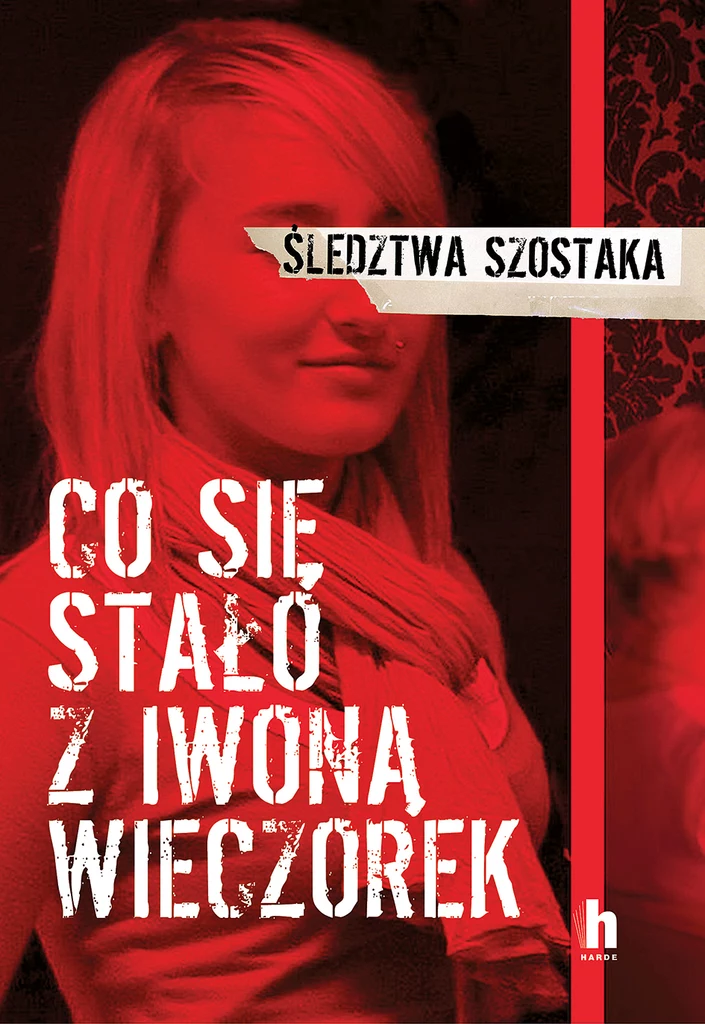Okładka książki "Co się stało z Iwoną Wieczorek" Janusza Szostaka