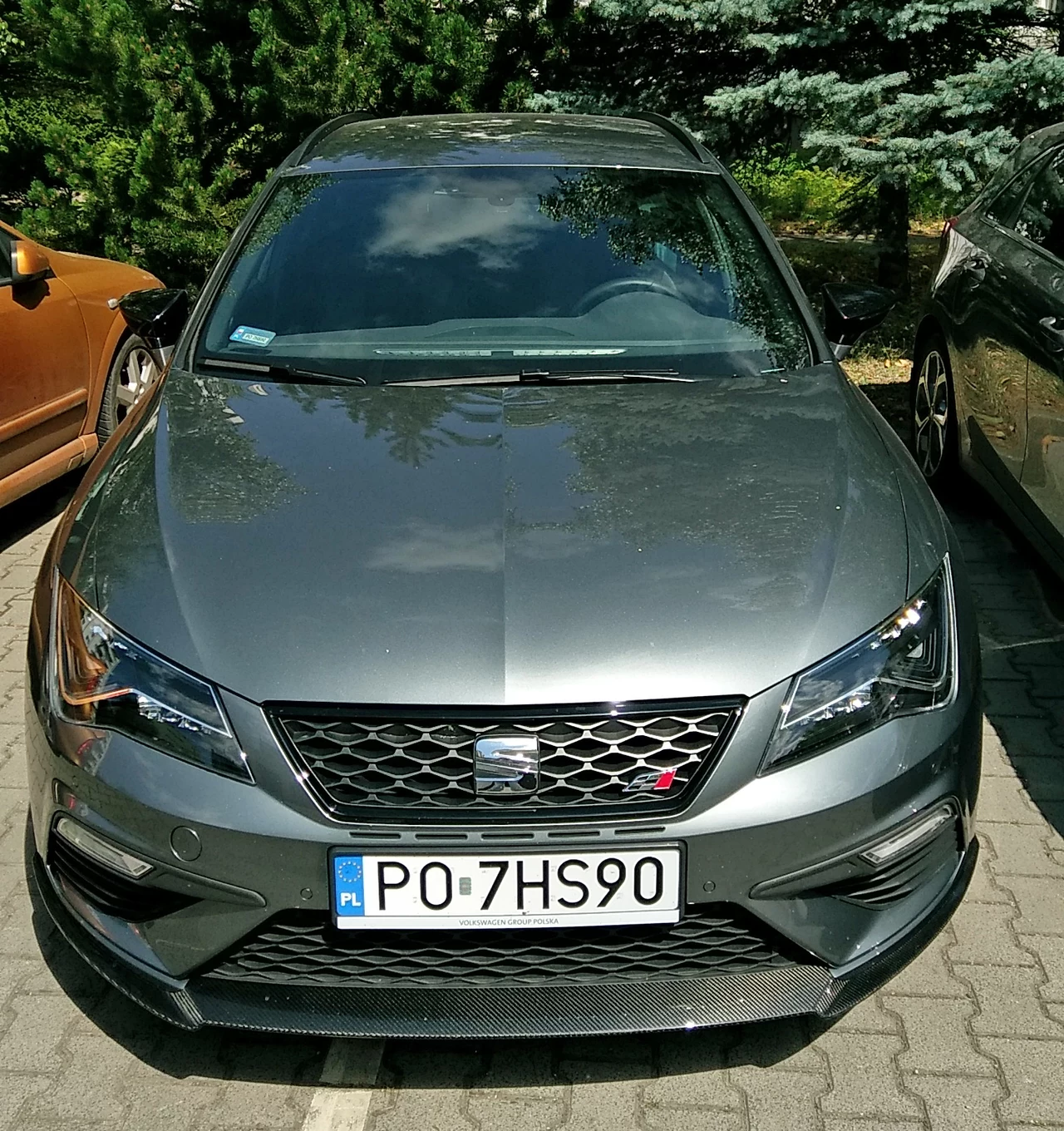 Seat Leon Cupra R ST, którym wybraliśmy się na Open'era Seat Leon Cupra R ST, którym wybraliśmy się na Open'era