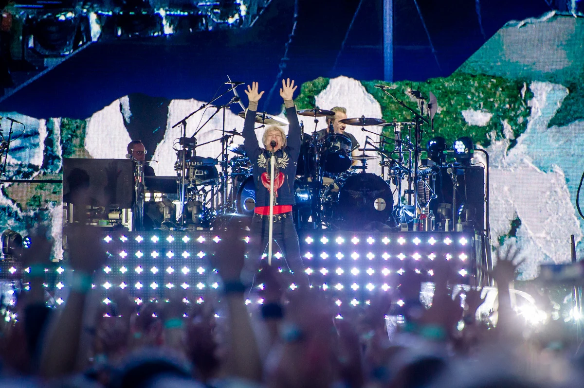 Zobacz zdjęcia z koncertu Bon Jovi na PGE Narodowym w Warszawie z 12 lipca 2019 r. Zobacz zdjęcia z koncertu Bon Jovi na PGE Narodowym w Warszawie z 12 lipca 2019 r.