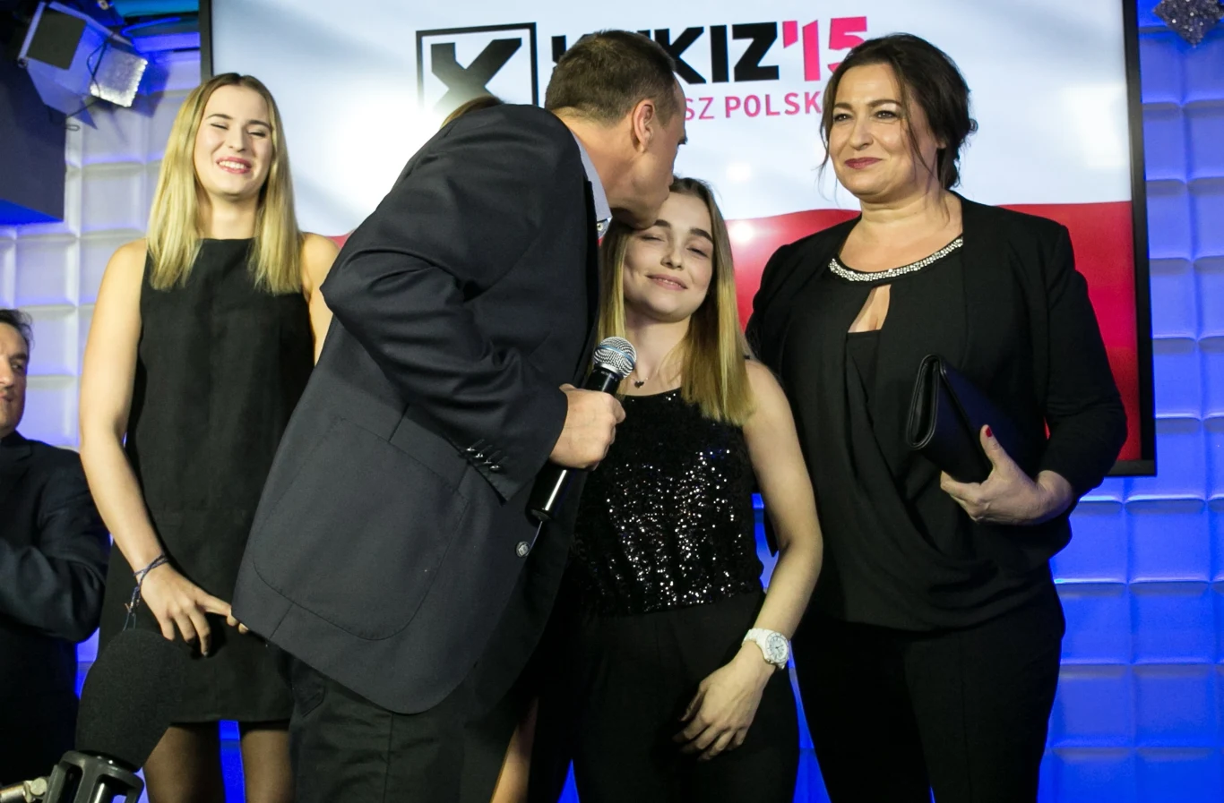 Paweł Kukiz z rodziną Paweł Kukiz z rodziną