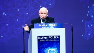 Prezes PiS Jarosław Kaczyński
