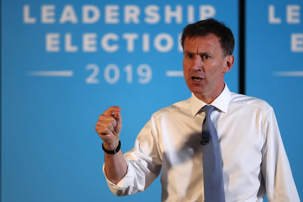 Szef brytyjskiej dyplomacji Jeremy Hunt