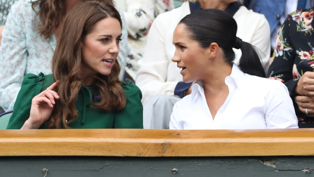 Kate i Meghan na Wimbledonie