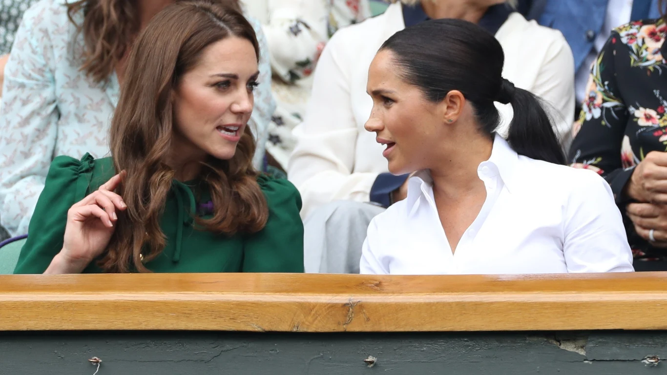 Kate i Meghan na Wimbledonie Kate i Meghan na Wimbledonie