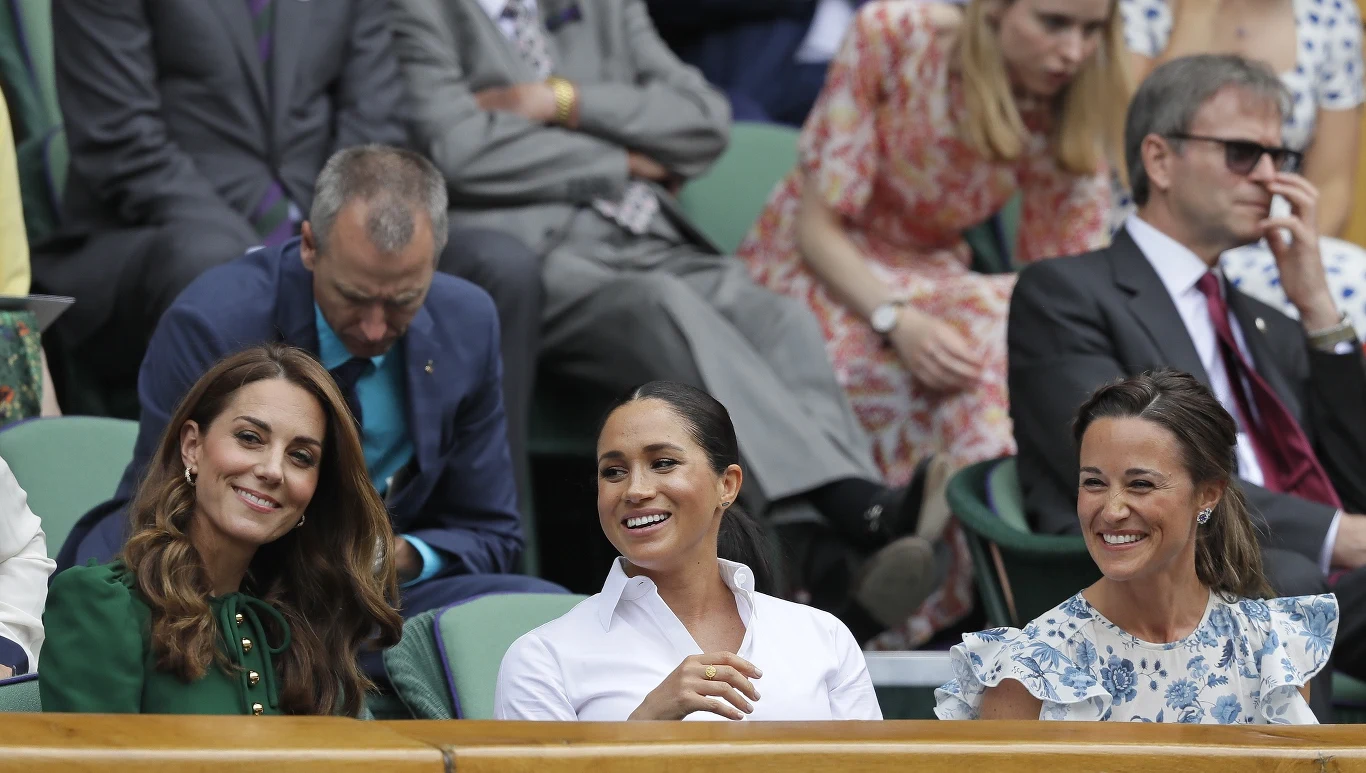 Kate, Meghan i Pippa na Wimbledonie Kate, Meghan i Pippa na Wimbledonie