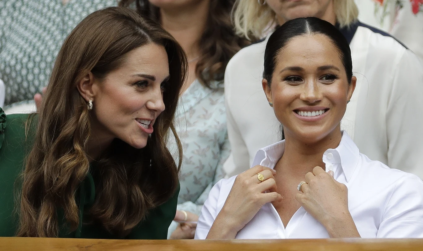 Kate i Meghan na Wimbledonie Kate i Meghan na Wimbledonie
