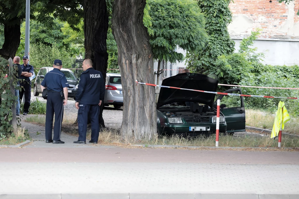 Akcja policji na warszawskim Bródnie Akcja policji na warszawskim Bródnie