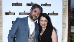 Katarzyna Pakosińska z mężem