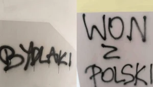 Zdjęcia opublikował na Facebooku Ośrodek Monitorowania Zachowań Rasistowskich i Ksenofobicznych