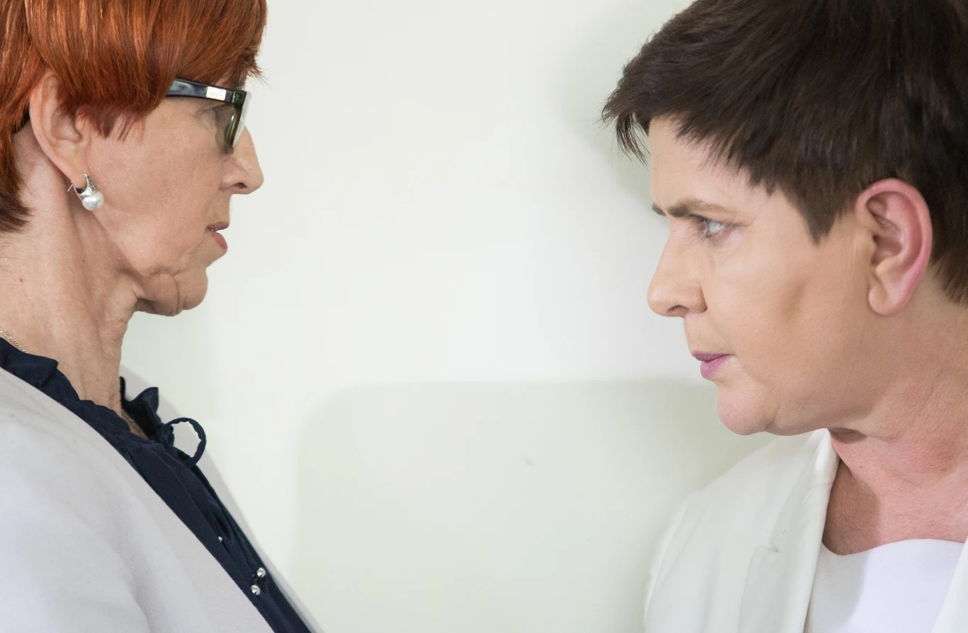 Elżbieta Rafalska i Beata Szydło