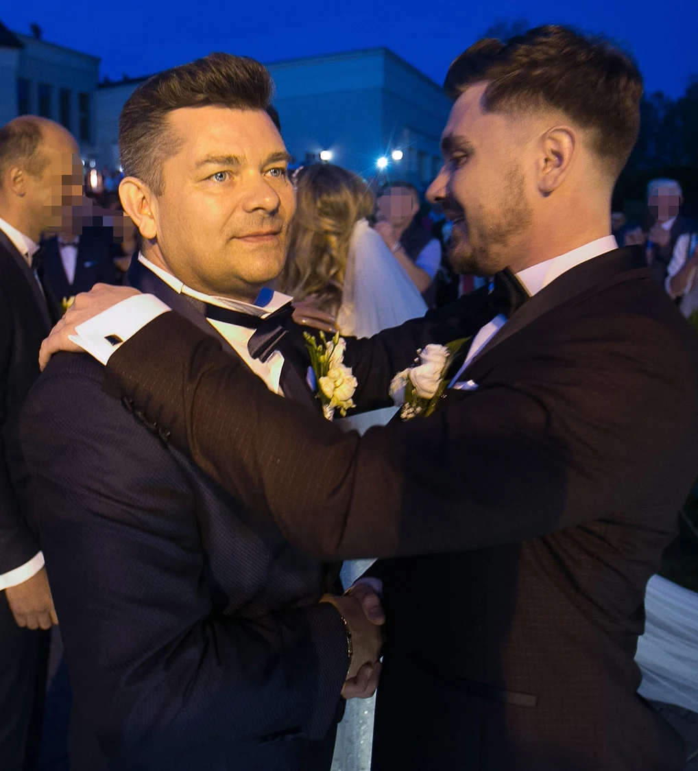 Zenon Martyniuk z synem Danielem Zenon Martyniuk z synem Danielem