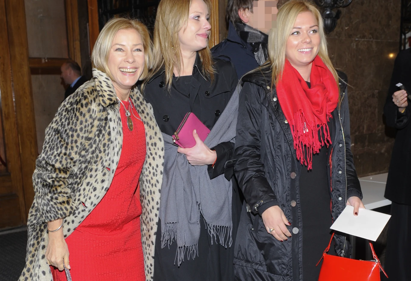 Małgrzata Potocka z córkami Małgrzata Potocka z córkami