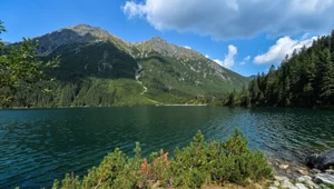 Widok na Morskie Oko