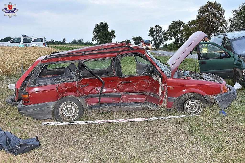 Volkswagenem kierował 14-latek. Zginęła jego 14-latka koleżanka