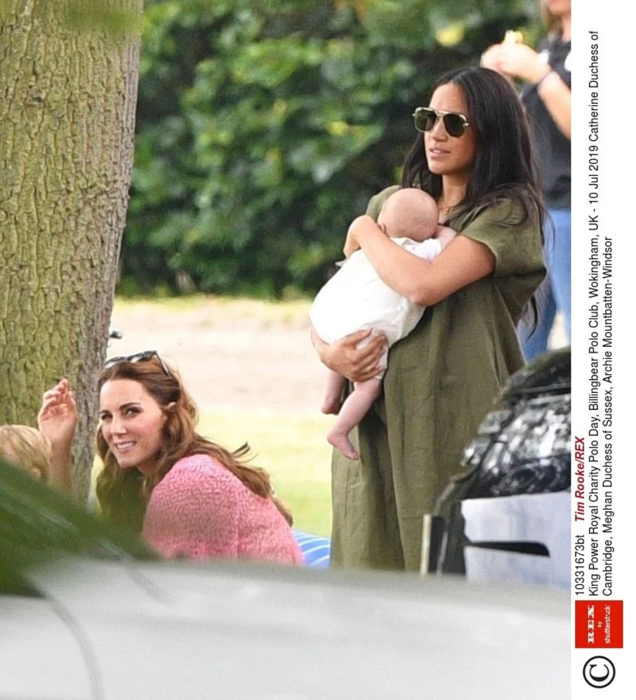 Kate i Meghan z synkiem