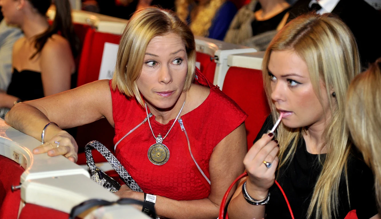 Małgorzata Potocka z córką Weroniką Małgorzata Potocka z córką Weroniką