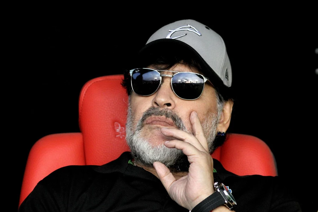 Diego Armando Maradona - piłkarski geniusz Diego Armando Maradona - piłkarski geniusz