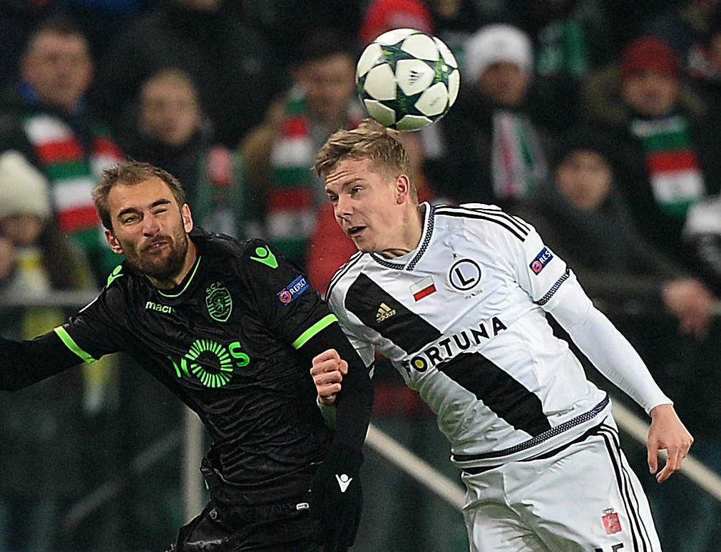 Michał Kopczyński (z prawej) jeszcze w koszulce Legii Michał Kopczyński (z prawej) jeszcze w koszulce Legii