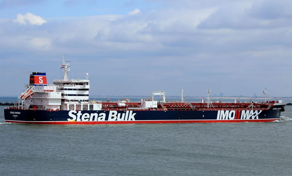 Brytyjski tankowiec Stena Impero Brytyjski tankowiec Stena Impero