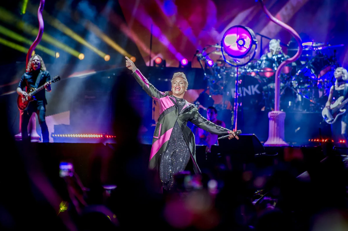 Pink 20 lipca wystąpiła w Warszawie w ramach trasy "Beautiful Trauma Tour". Zobacz zdjęcia z koncertu