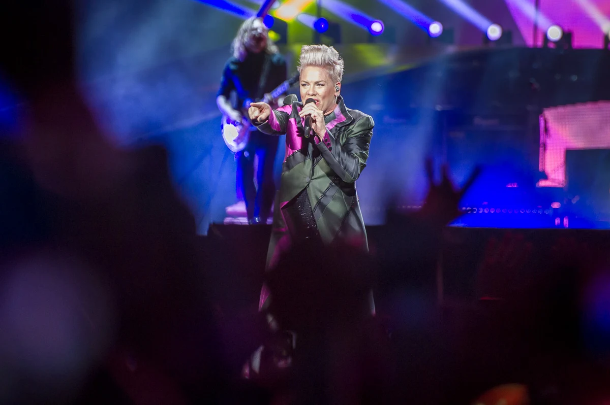 Pink 20 lipca wystąpiła w Warszawie w ramach trasy "Beautiful Trauma Tour". Zobacz zdjęcia z koncertu