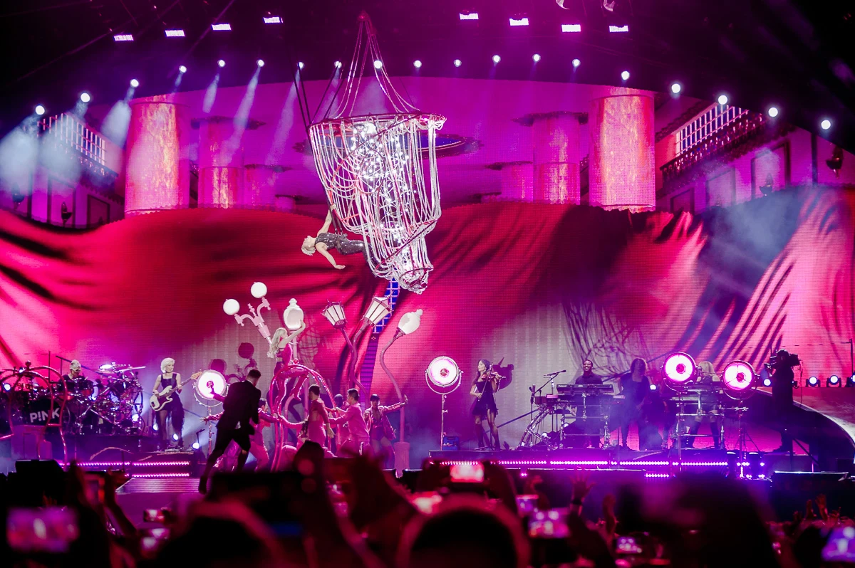 Pink 20 lipca wystąpiła w Warszawie w ramach trasy "Beautiful Trauma Tour". Zobacz zdjęcia z koncertu
