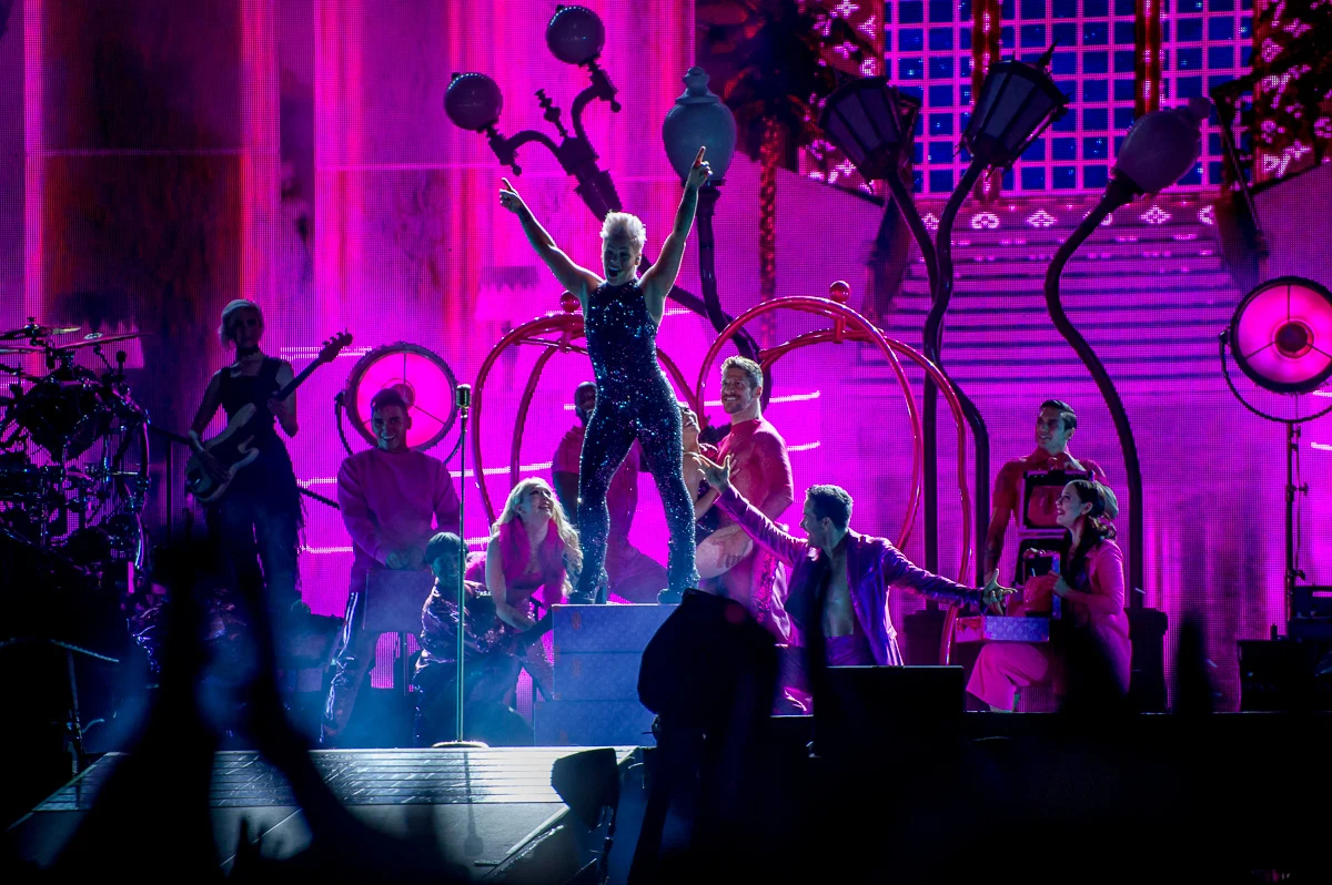 Pink 20 lipca wystąpiła w Warszawie w ramach trasy "Beautiful Trauma Tour". Zobacz zdjęcia z koncertu