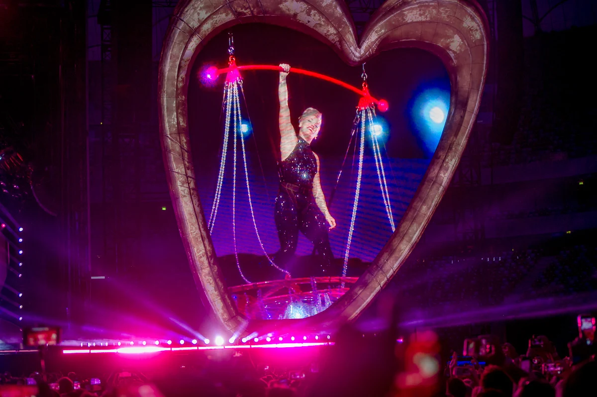 Pink 20 lipca wystąpiła w Warszawie w ramach trasy "Beautiful Trauma Tour". Zobacz zdjęcia z koncertu