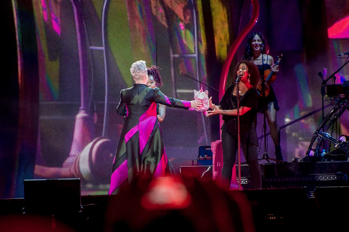 Pink 20 lipca wystąpiła w Warszawie w ramach trasy "Beautiful Trauma Tour". Zobacz zdjęcia z koncertu