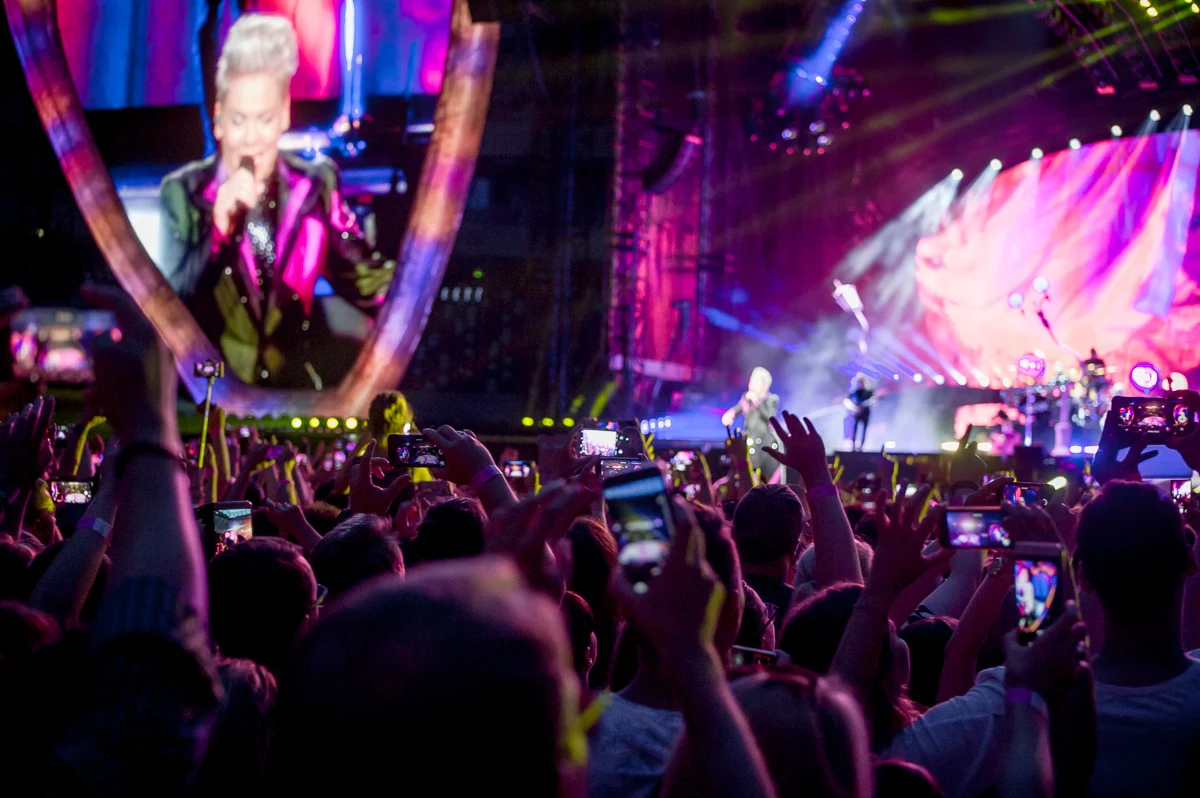 Pink 20 lipca wystąpiła w Warszawie w ramach trasy "Beautiful Trauma Tour". Zobacz zdjęcia z koncertu