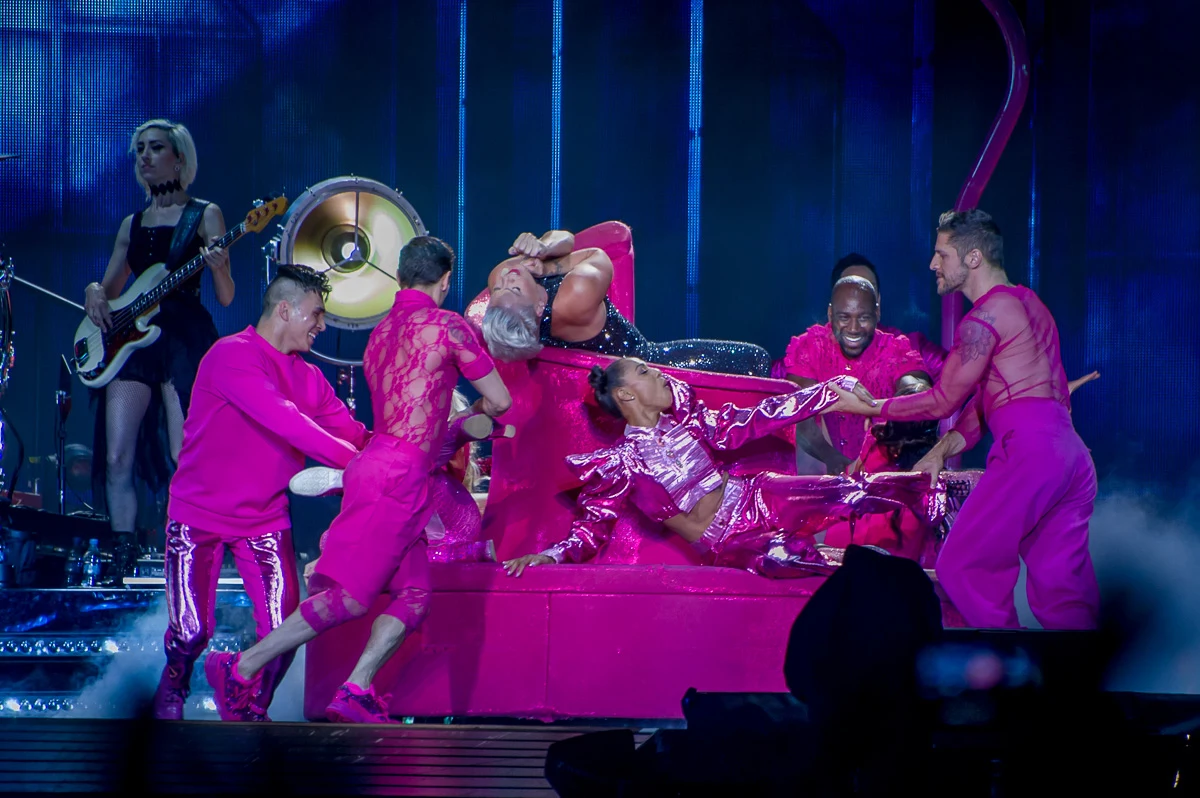 Pink 20 lipca wystąpiła w Warszawie w ramach trasy "Beautiful Trauma Tour". Zobacz zdjęcia z koncertu