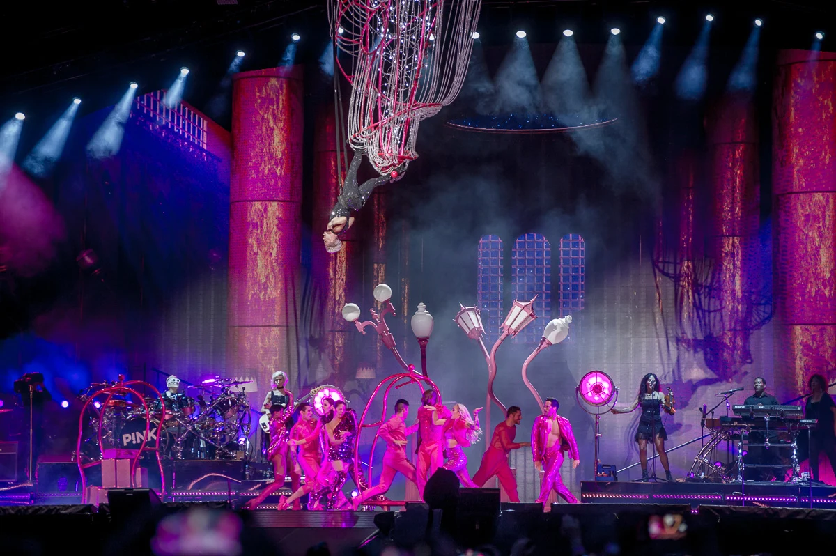 Pink 20 lipca wystąpiła w Warszawie w ramach trasy "Beautiful Trauma Tour". Zobacz zdjęcia z koncertu