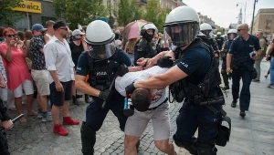 W czasie marszu policja zatrzymała 20 osób