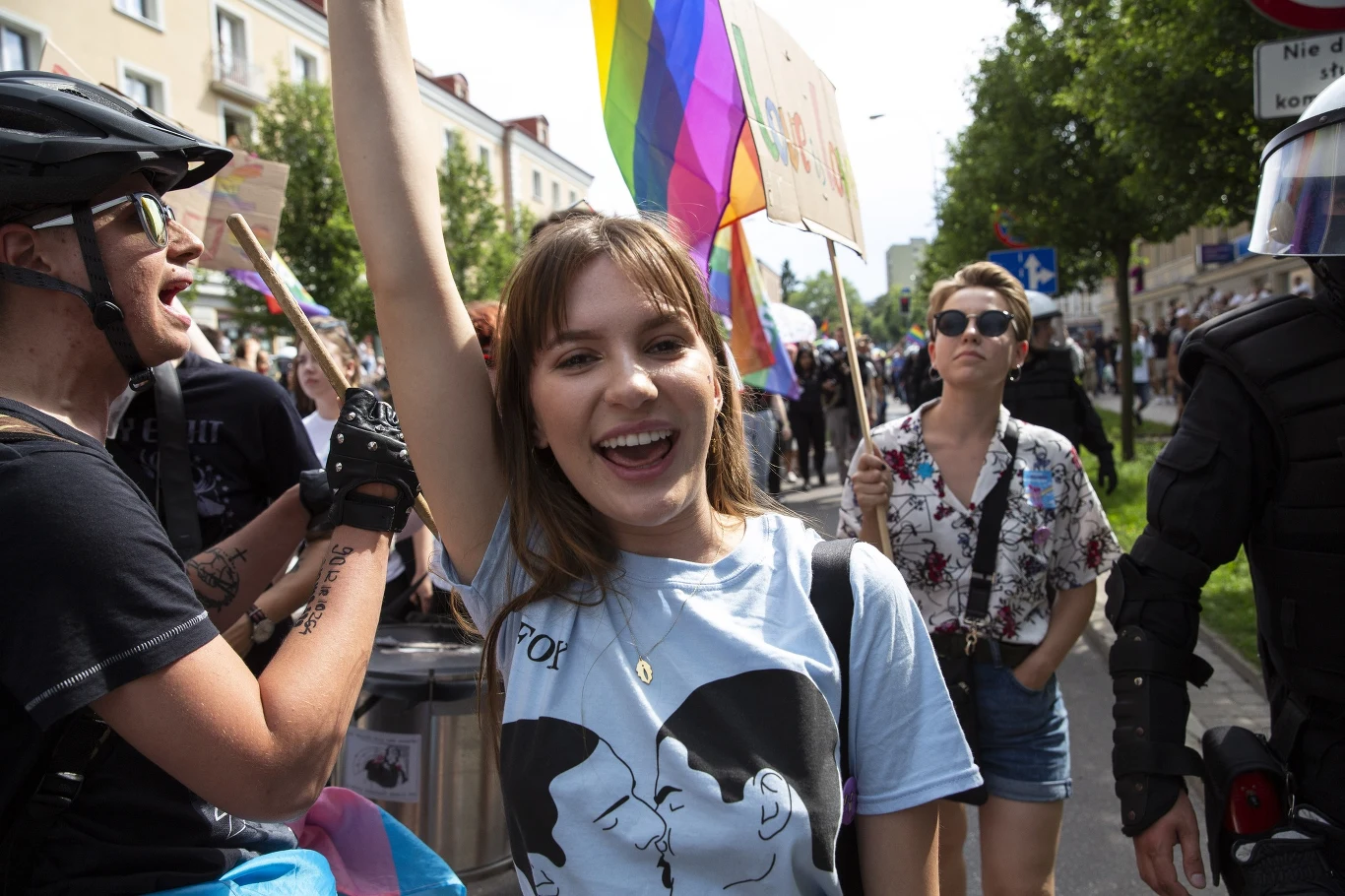 Marsz odbył się pod hasłem "Białystok miastem dla wszystkim" 