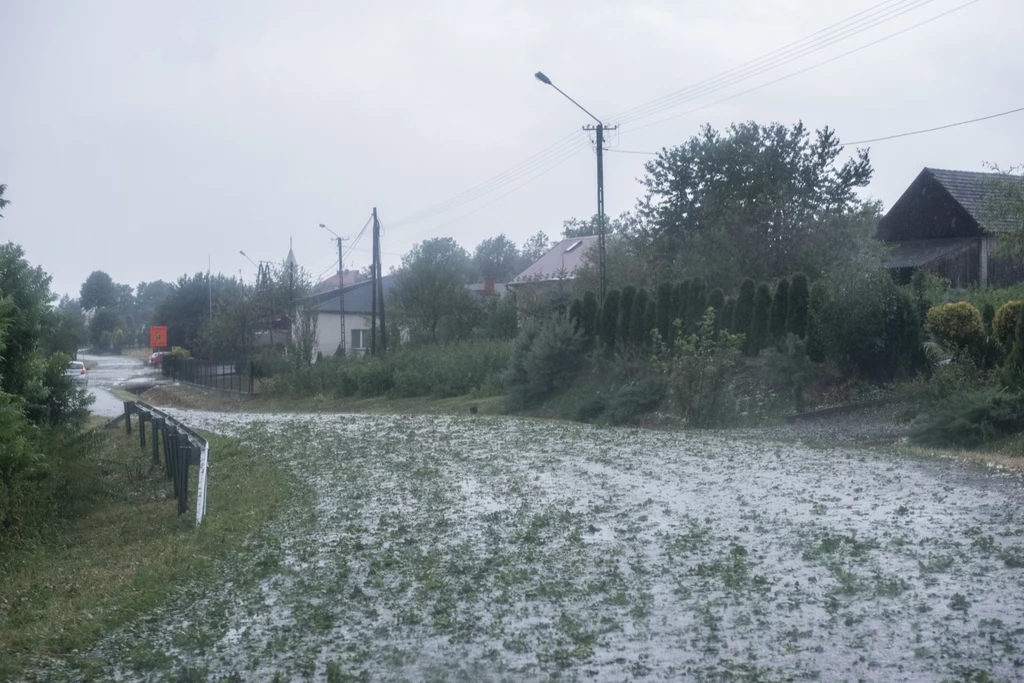 Skutki gwałtownej burzy, która w niedzielę przeszła nad Polską Skutki gwałtownej burzy, która w niedzielę przeszła nad Polską