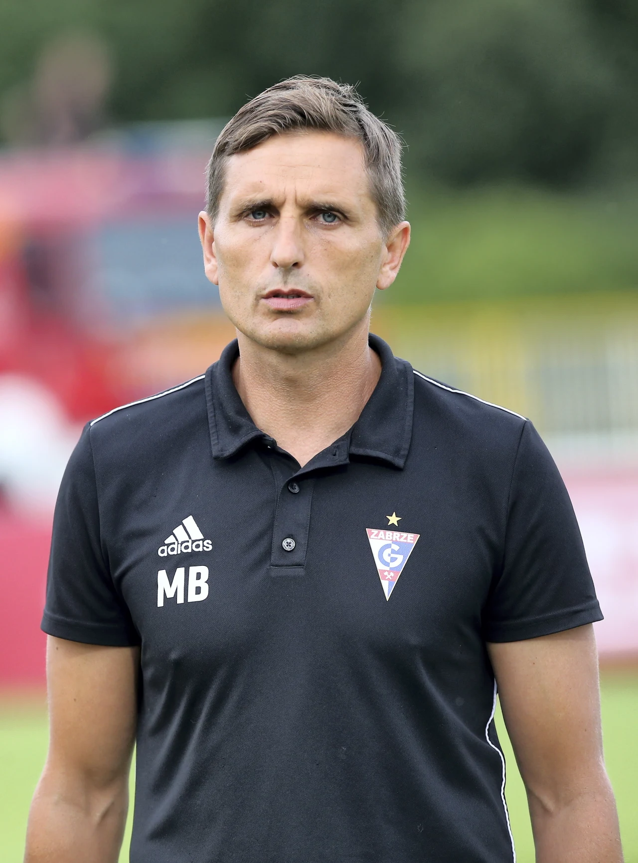 Trener Górnika Zabrze Marcin Brosz Trener Górnika Zabrze Marcin Brosz