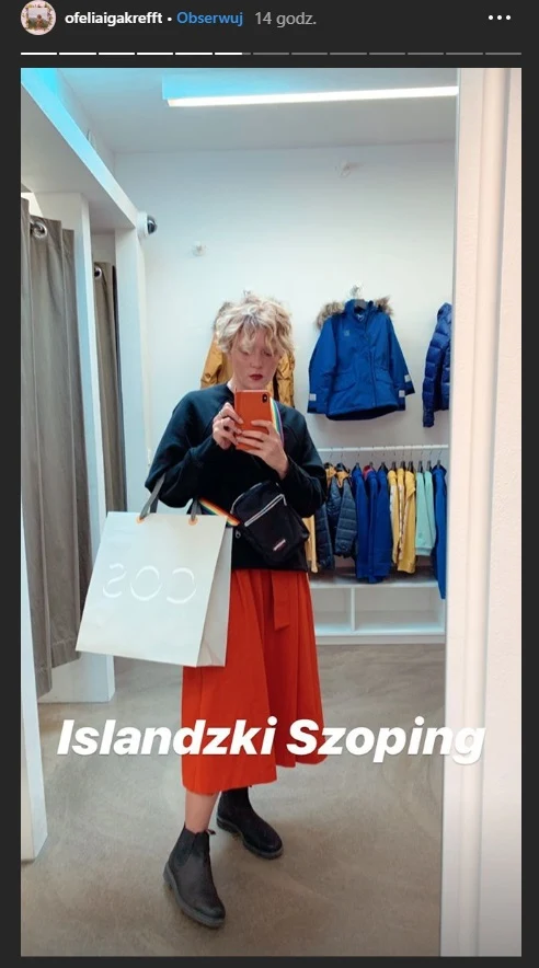 Iga Krefft w nowej fryzurze 