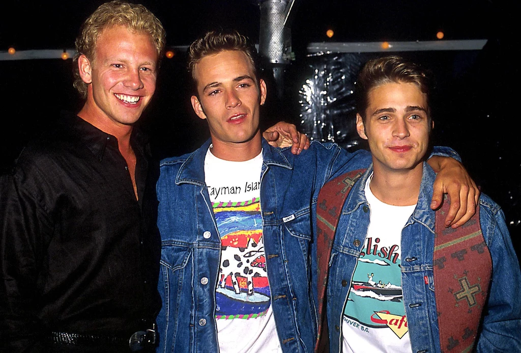 Ian Ziering, Luke Perry i Jason Priestley - gwiazdy serialu Beverly Hills 90210 