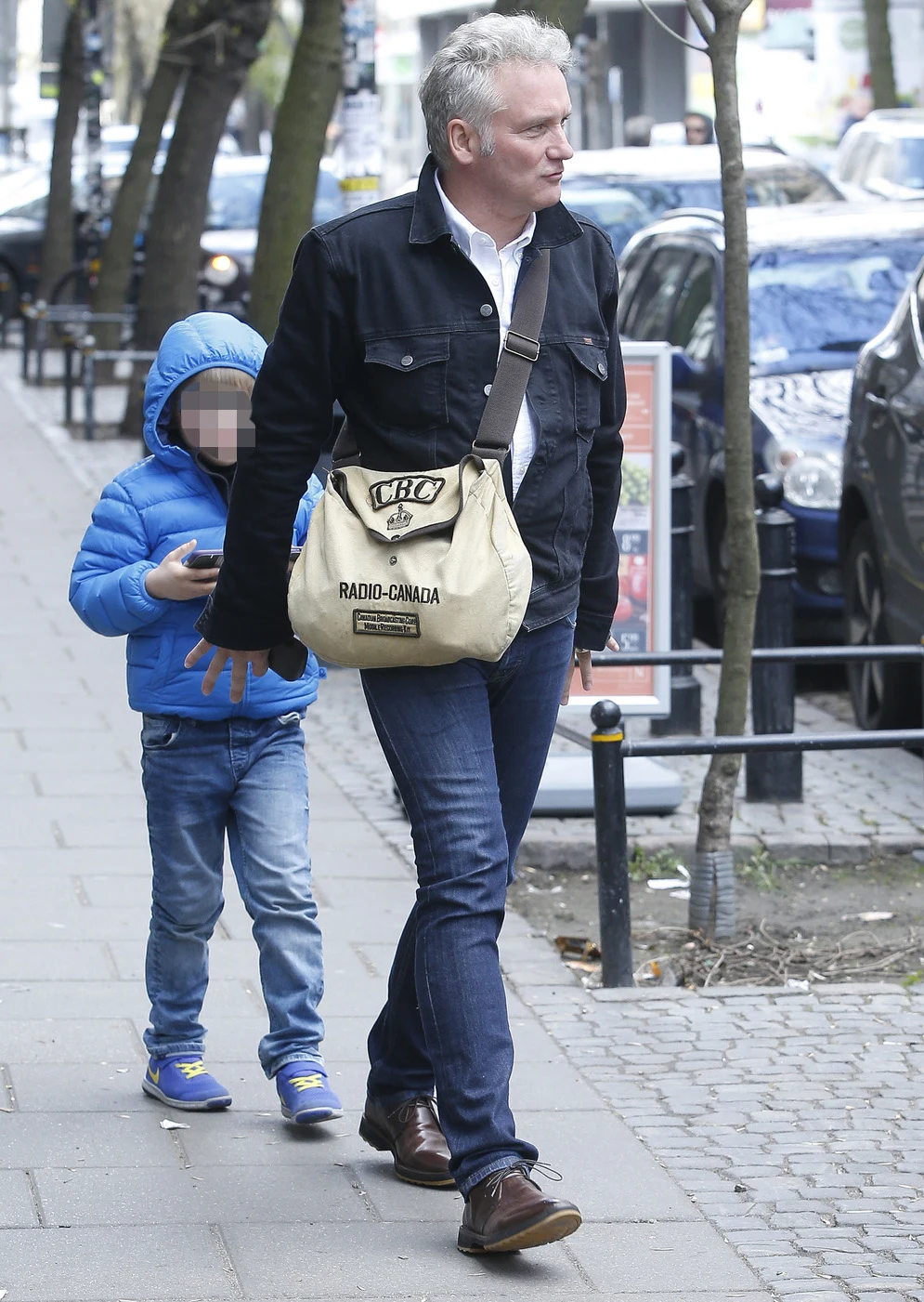 Jarosław Kret z synem