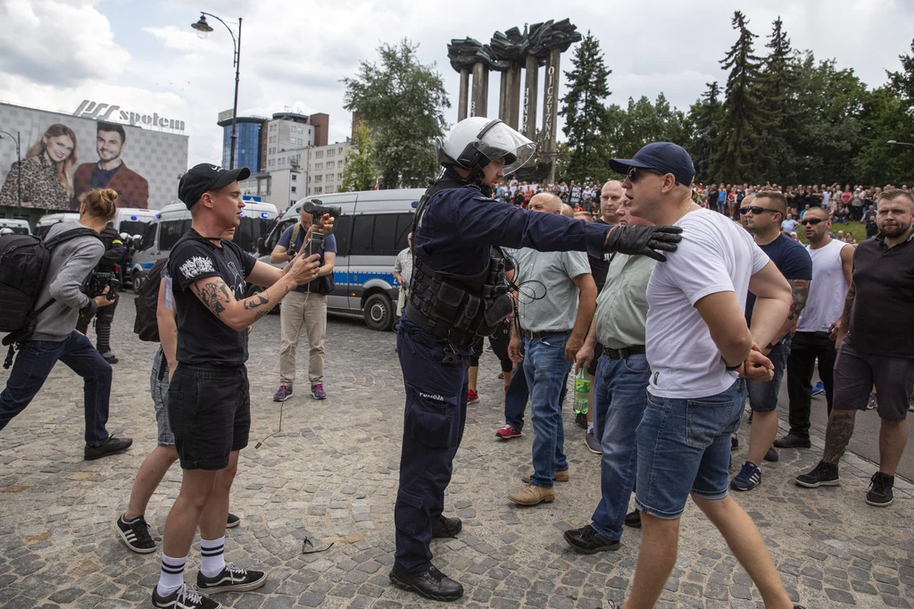 Po Marszu Równości w Białymstoku policja ustaliła już tożsamość 72 osób