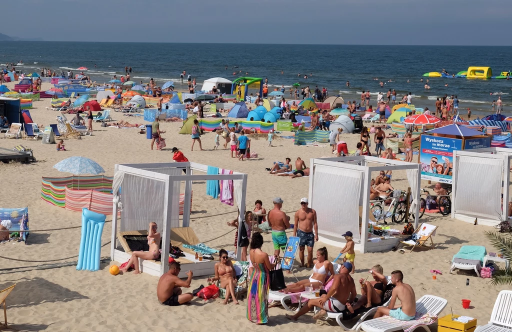 Plaża w Świnoujściu Plaża w Świnoujściu