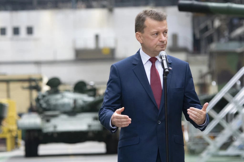 "My name is Błaszczak. Mariusz Błaszczak"